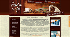 Desktop Screenshot of paola-caffe.pl